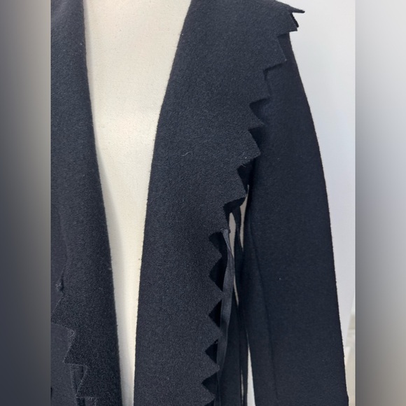 Cop. Copine Vintage Wool Coat – Size EU 40 (US 8) – Raw Edge Seams - Picture 5 of 17